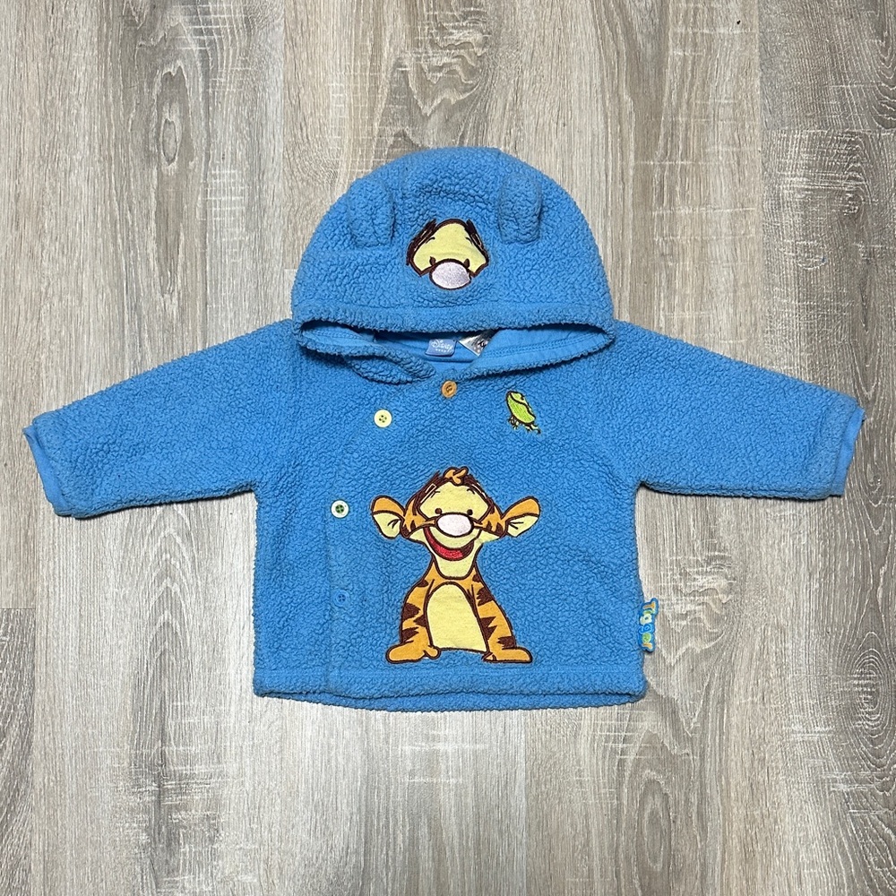 Blue Tigger Sherpa Jacket